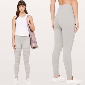 Lululemon Wunder Under High-Rise Tech Mesh Pant Leggings | Size 6